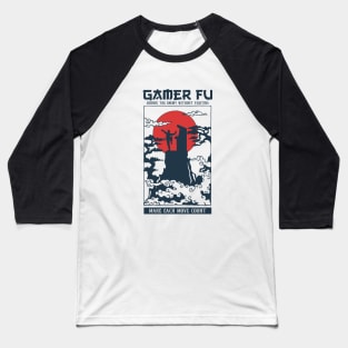 Gamer Fu Baseball T-Shirt